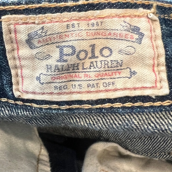 Polo Ralph Laure Denim Patchwork Reworked Skirt Pencil Jean 10 Streetwear - Picture 10 of 10